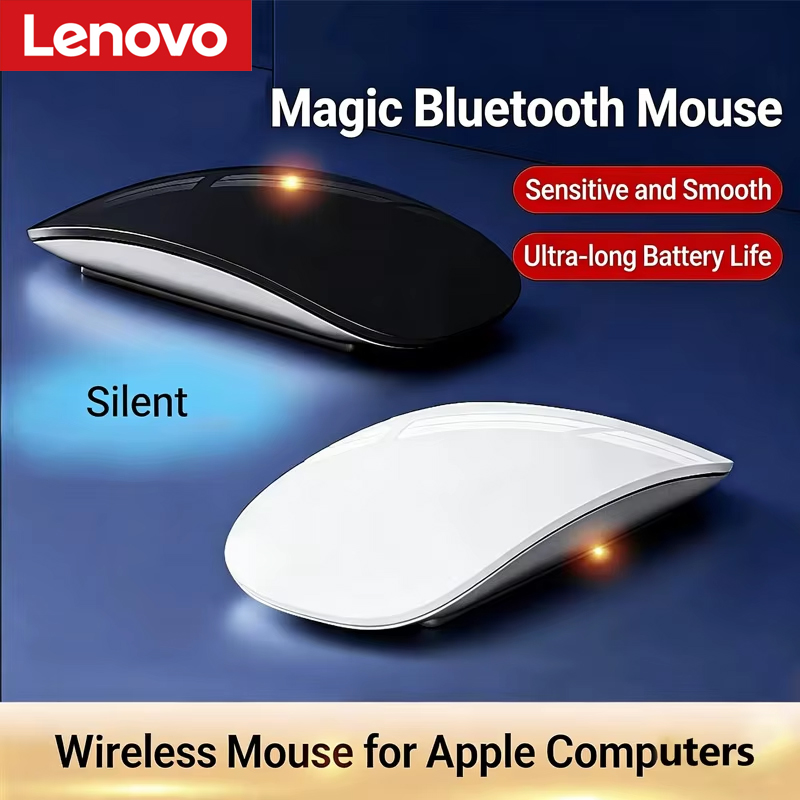 Pc Gaming Lenovo - Bezprzewodowa mysz Bluetooth Lenovo, wielofunkcyjna, ergonomiczna,