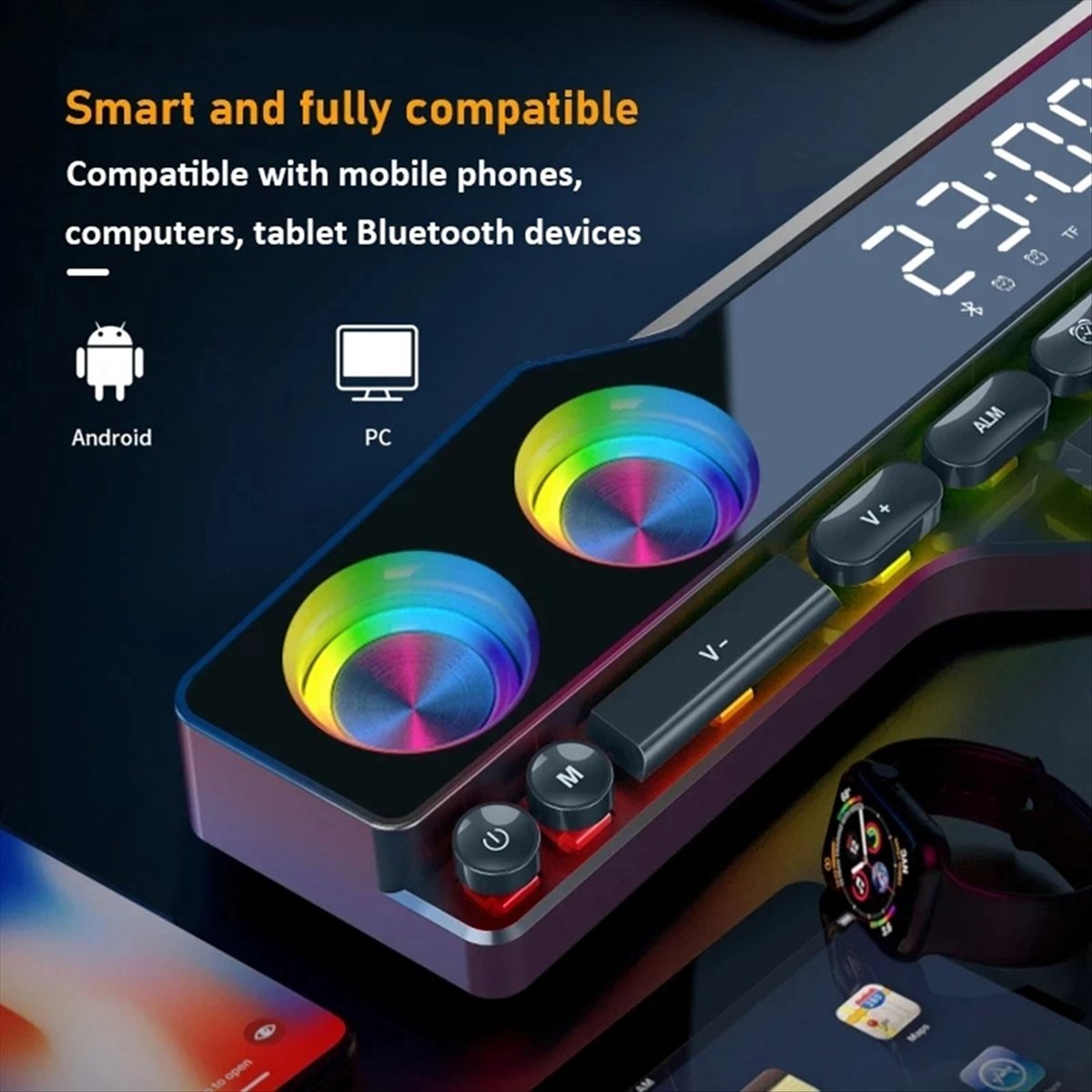 Gaming Speaker - Głośniki DTC5 V18 Dazzle Colour do