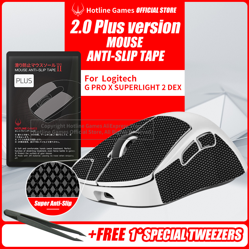 Logitech Mouse G Pro X Superlight - Taśma antypoślizgowa Hotline Games 2.0 Plus