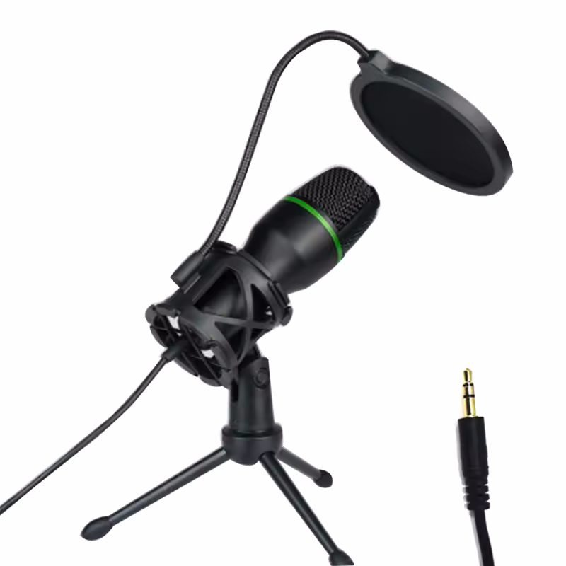 Pc Gaming Live Streaming - Mikrofon pojemnościowy USB przewodowy do komputera