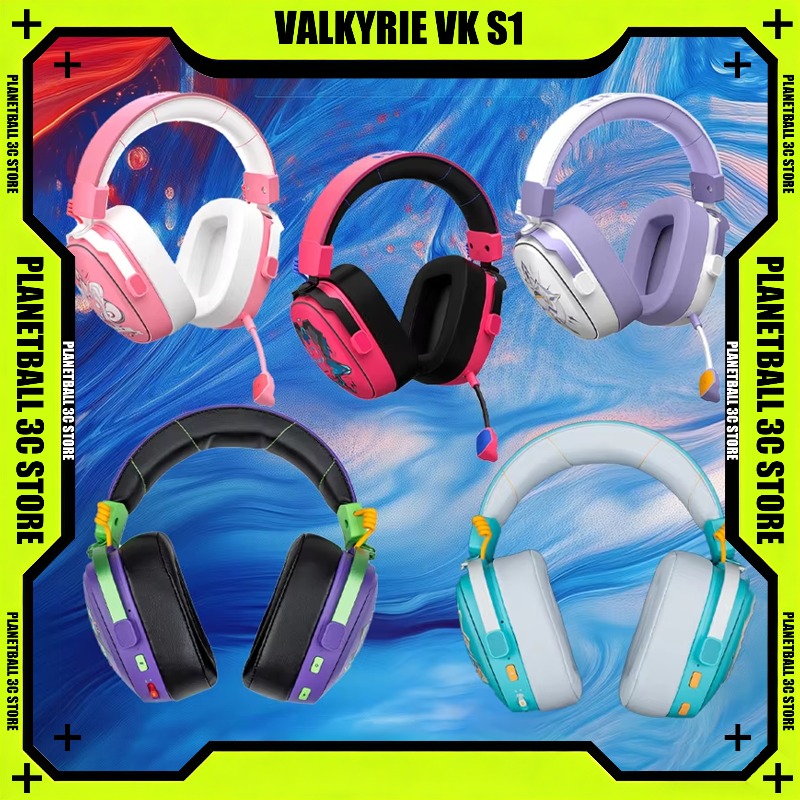 Pc Gaming Cs2 - Słuchawki gamingowe VALKYRIE VK S1, trójtrybowe,