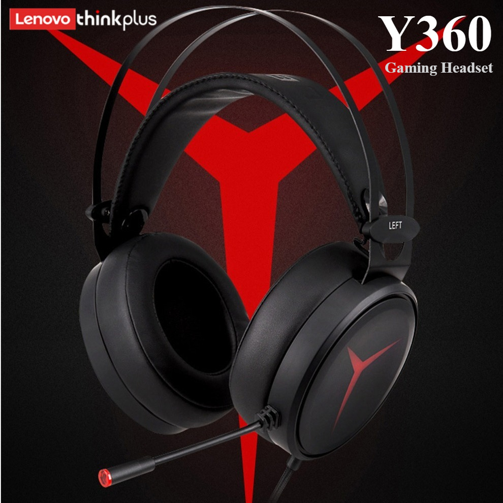 Pc Gaming Lenovo - Nowe przewodowe słuchawki gamingowe Lenovo Y360