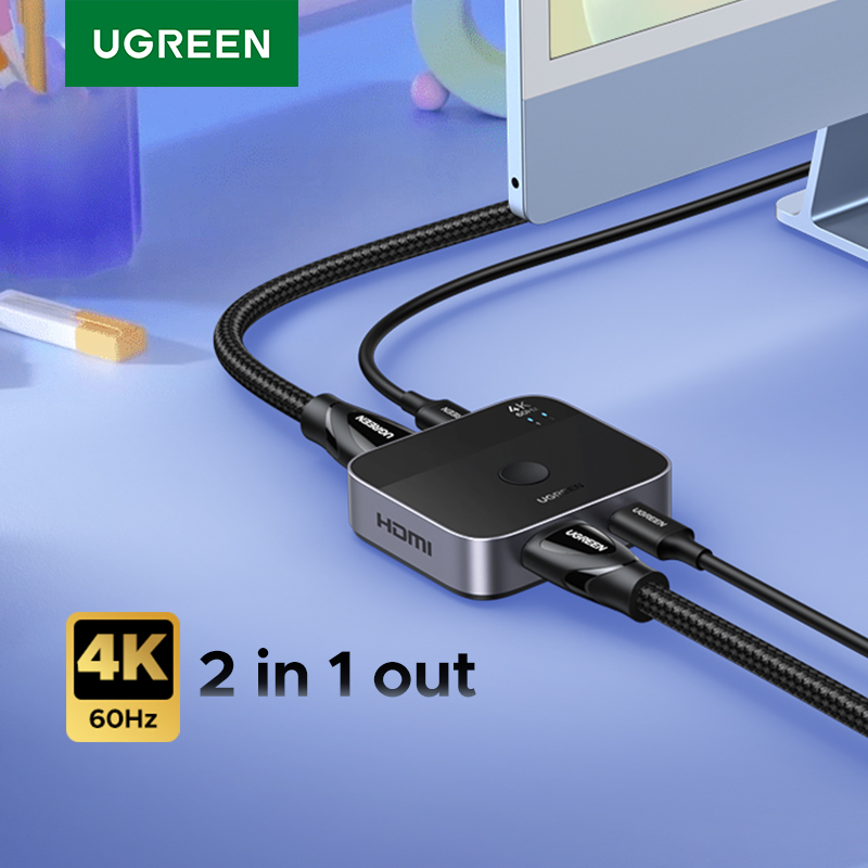 Pc Gaming Second - UGREEN Przełącznik HDMI USB C 2