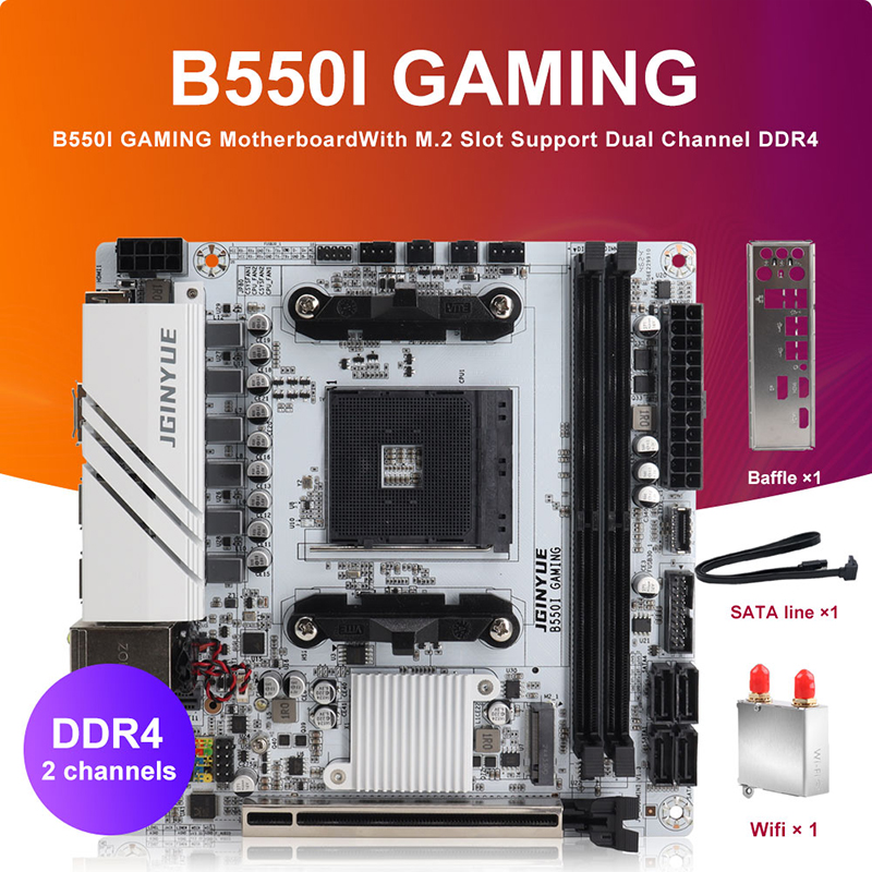 Pc Gaming Second - JINGYUE B550I płyta główna do gier