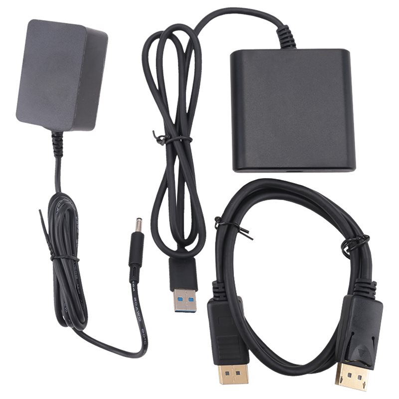 Pc Gaming Ps5 - Zestaw zasilający AA60-Adapter, kabel DisplayPort, akcesoria