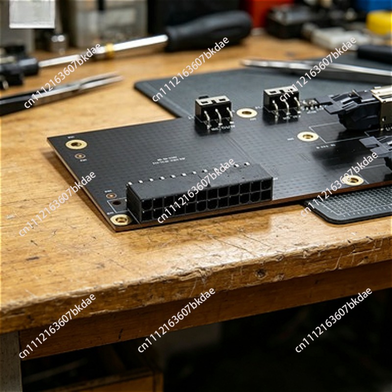 Atx Power Supply - Dwuprzegródkowa karta rozszerzeń graficznych PEX8749 PCIe