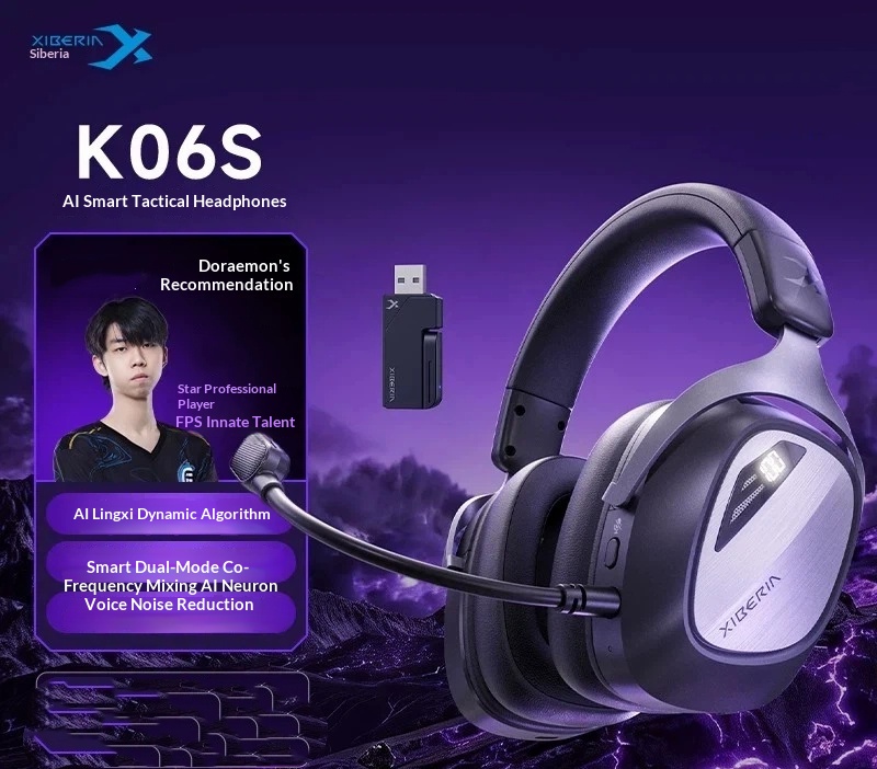 XIBERIA K06S Bezprzewodowy zes – Pc Gaming Cs2 recenzja i cena