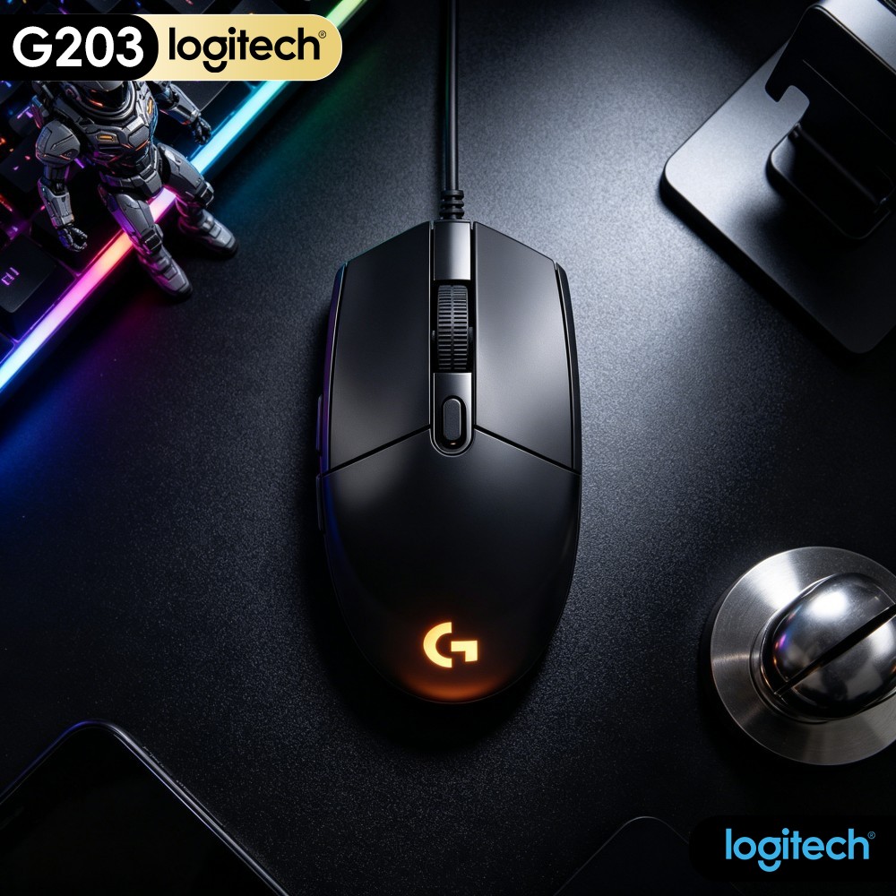 Logitech G203 Przewodowa Mysz  – Logitech Mouse G203 recenzja i cena