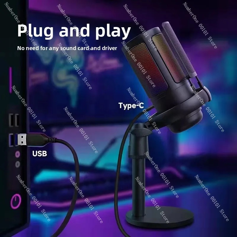 Mikrofon pojemnościowy USB kar – Pc Gaming Live Streaming recenzja i cena