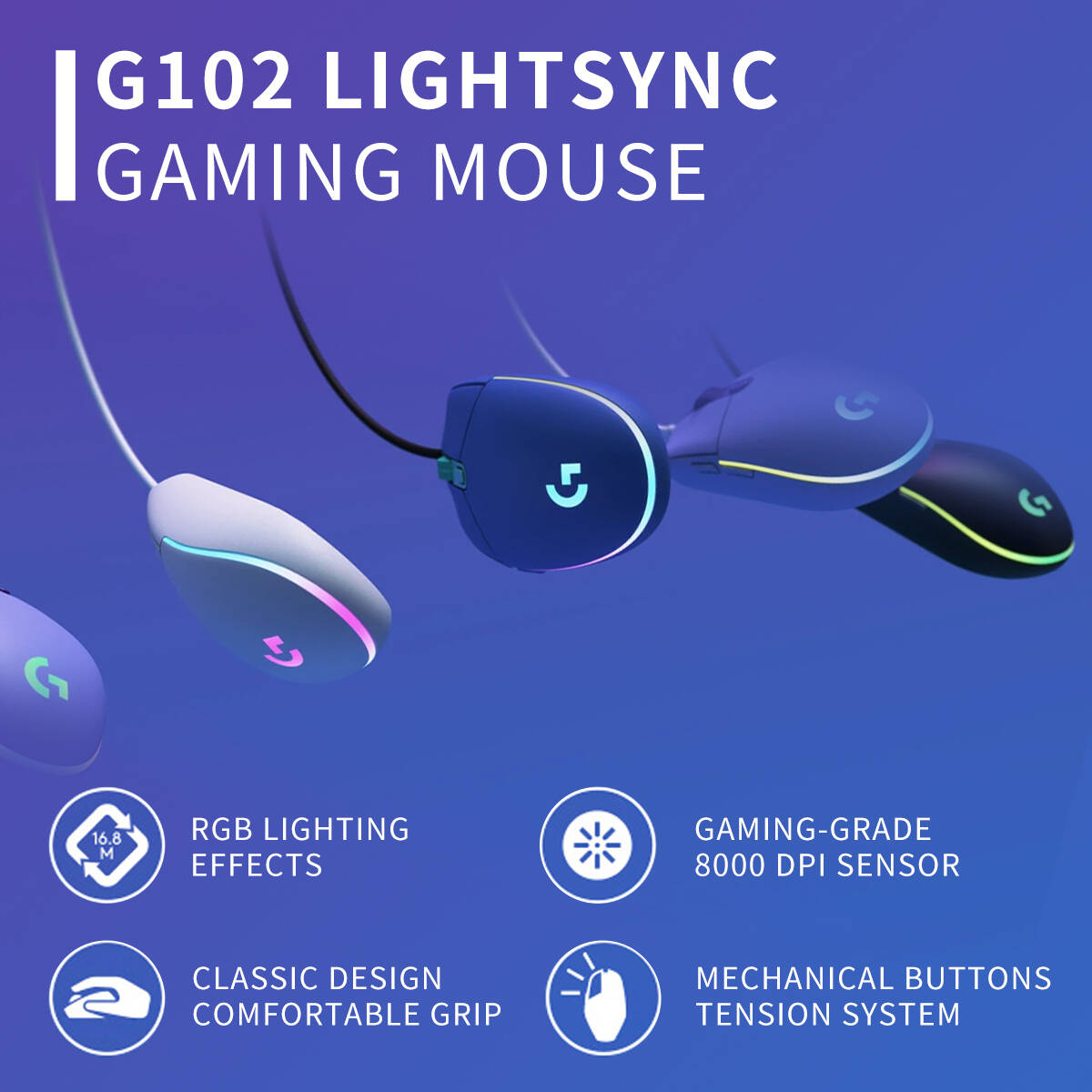 Mysz Logitech G203, przewodowa – Logitech Mouse G203 recenzja i cena