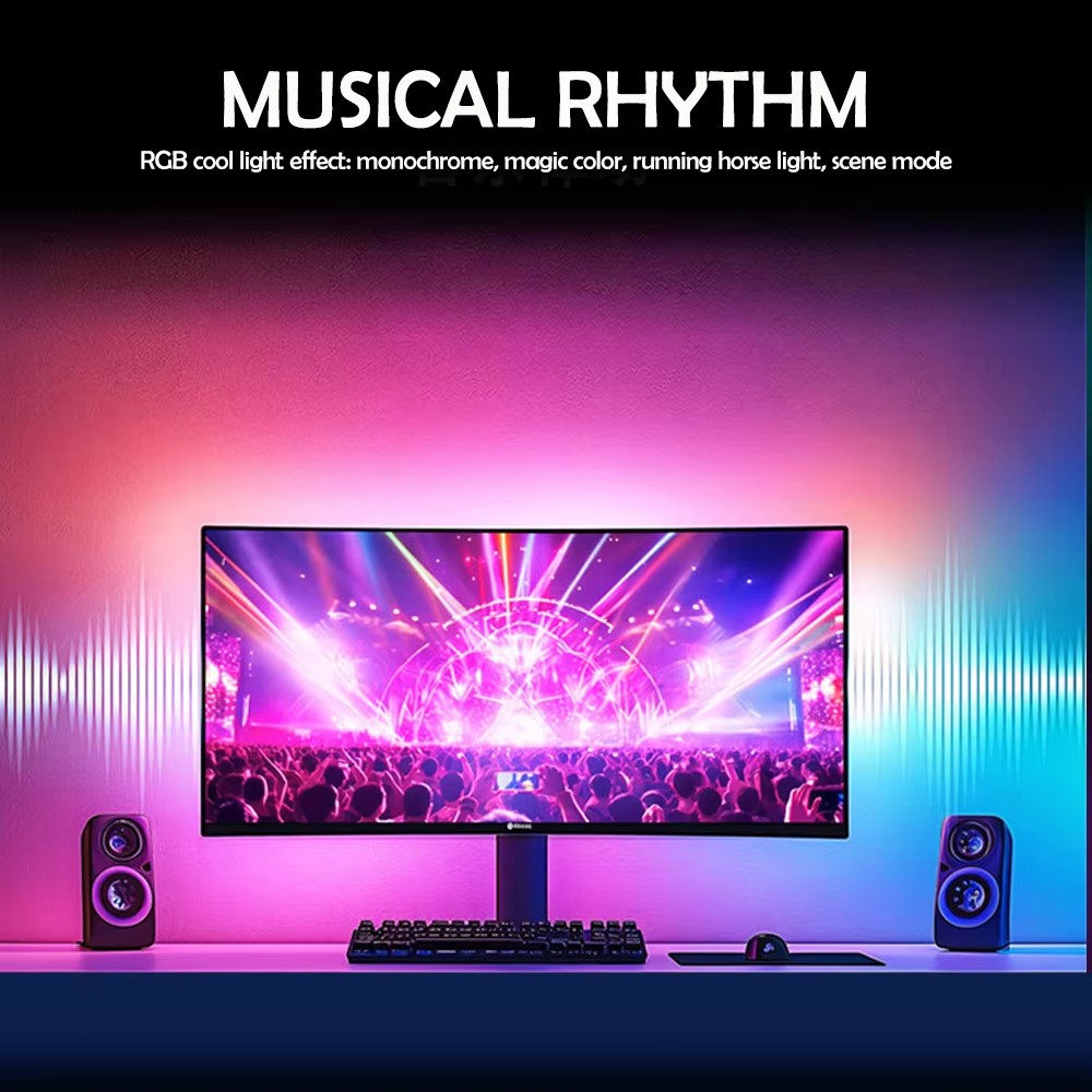 Pasek LED RGB do gier, podświe – Pc Gaming Rgb recenzja i cena