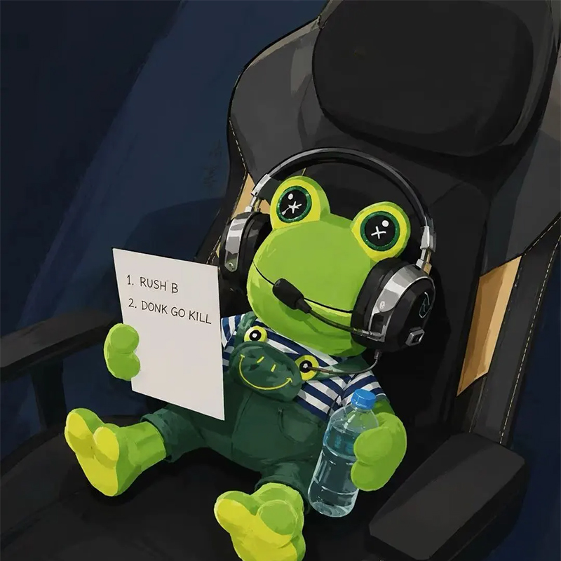 Pluszak Żaba Jabich Green Frog – Pc Gaming Cs2 recenzja i cena