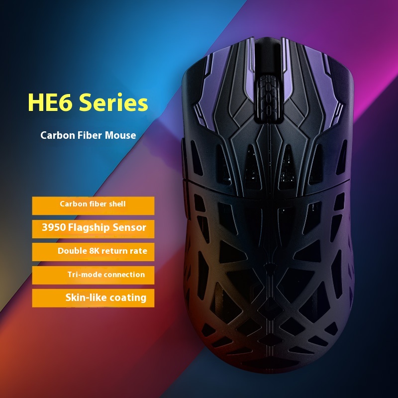 IROK HE6 Ultra Mouse Tri Mode  – Pc Gaming Cs2 recenzja i cena
