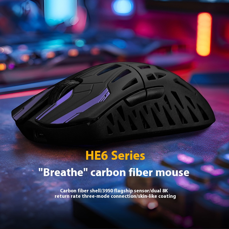 IROK HE6 Ultra Mouse Tri Mode  – Pc Gaming Cs2 recenzja i cena