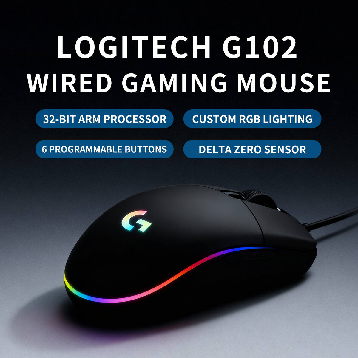 Mysz gamingowa Logitech G102 P – Logitech Mouse G203 recenzja i cena