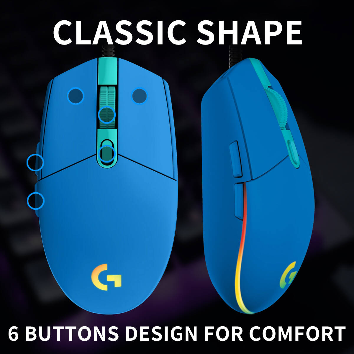 Mysz gamingowa Logitech G203 z – Logitech Mouse G203 recenzja i cena